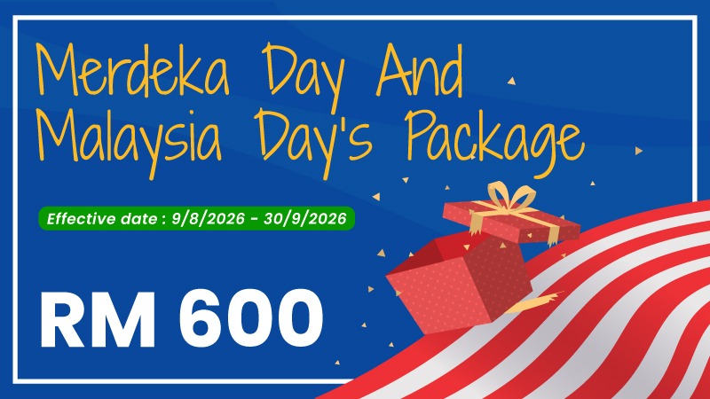 Merdeka and Malaysia Day's Package
